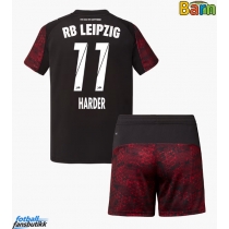 RB Leipzig Conrad Harder #11 Tredjedraktsett Barn 2025-26 Kortermet (+ Korte bukser)